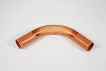 Polypipe Underground 871/2 Degree Plain End Long Radius Channel Bend