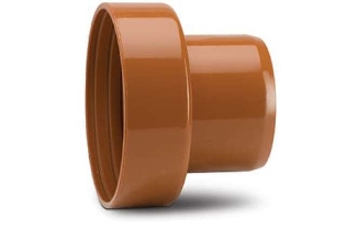 Polypipe Underground Drainage 110mm Clay amp Cast Iron Adaptors to Spigot - UG463