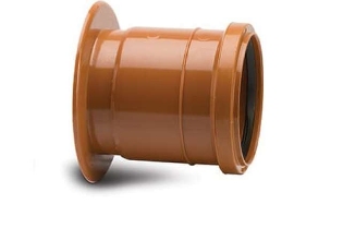 Polypipe Underground Drainage 110mm Clay amp Cast Iron Adaptors to Socket - UG464
