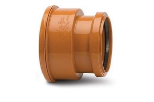 Polypipe Underground Drainage 110mm Thick Clay Pipe Adaptor to PVC Socket - UG486