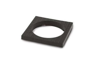 Polypipe Underground Drainage 110mm Gully Raising Piece Square Top Surround - UG418