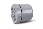 Polypipe Access Cap ScrewedSpigot Tail - 4 110mm - SA62 Polypipe Access Cap ScrewedSpigot Tail - 4 110mm - SA62