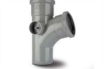 Polypipe Single Branch 104 Equal 2 Boss 4110mm - ST402 Polypipe Single Branch 104 Equal 2 Boss 4110mm - ST402