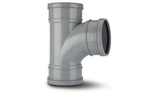Polypipe Triple Socket Branch 92 4in110mm - ST405 Polypipe Triple Socket Branch 92 4in110mm - ST405