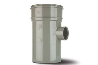 Polypipe 4in110mm Single Boss Pipe Single Socket 40mm - BP423