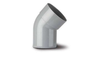 Polypipe SocketSpigot Bend 4in110mm 135 Solvent - SB404