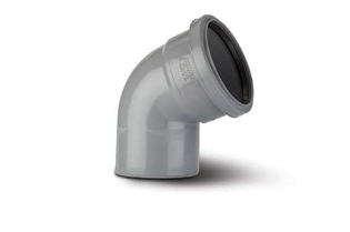 Polypipe Single Socket Bend 4110mm - 112 12 - SB411