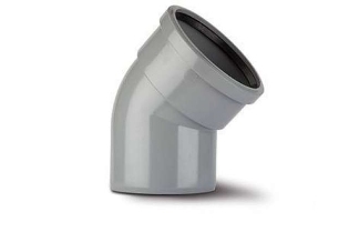 Polypipe Single Socket Bend 4110mm - 135 - SB412