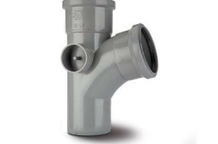 Polypipe Single Branch 104 Equal 2 Boss  4110mm - ST402