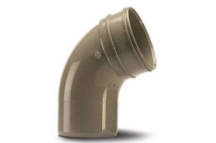 Polypipe SocketSpigot Bend 4in110mm 112 Solvent - SWBB24