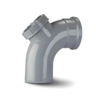 Polypipe Access Bend 92 12 Single Socket- 4110mm - SB413