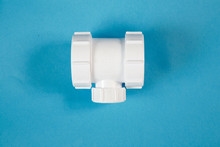 Polypipe 40mm Coupler Adaptor (White)