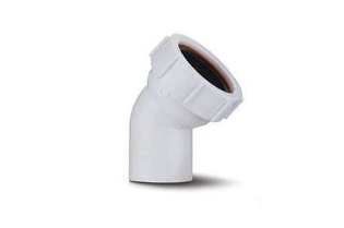 Polypipe 40mm Compression Swivel Bend 45 - PS20
