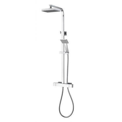 Aqualisa AQ Square Shower Column Chrome - AQSQBAR2