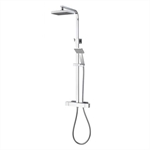 Aqualisa AQ Square Shower Column Chrome - AQSQBAR2