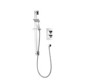 Aqualisa AQ Single Concealed Mixer Square - AQSQDCV1