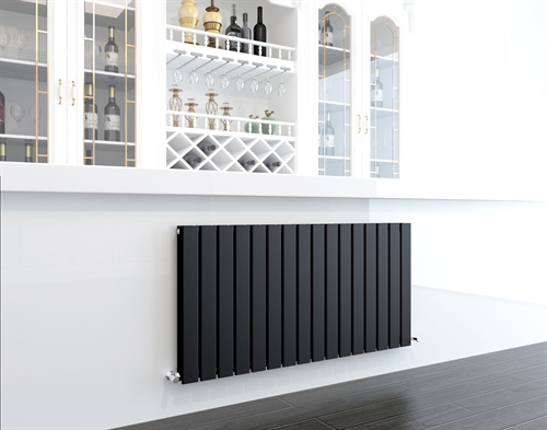 Baker 600x990 Horizontal Flat Profile Steel Radiator Type 10 Anthracite