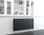 Bedford 550x1000 Flat Profile Steel Horizontal Radiator Type 20 Anthracite