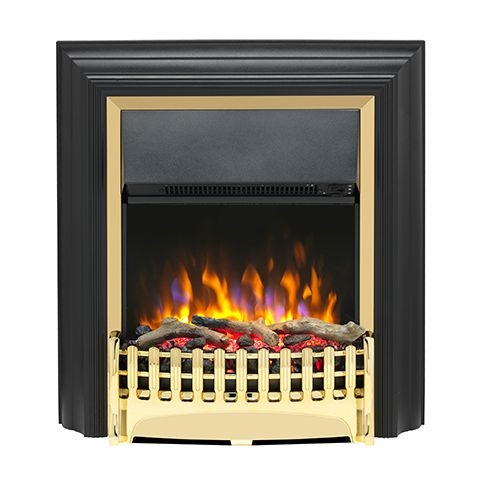 Dimplex Kingsley Deluxe Optiflame Electric Fire Brass - KNG20X-BR