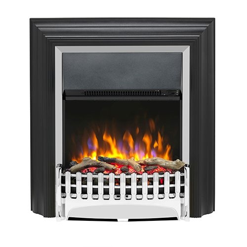 Dimplex Kingsley Deluxe Optiflame Electric Fire Chrome - KNG20CH