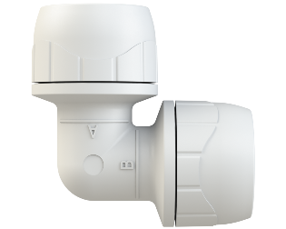 Polyplumb Enhanced White 10mm Elbow PB110EW