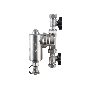Fernox TF1 Omega Filter 22mm Including Valves