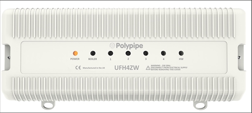 Polypipe 4 Zone Wiring Centre - UFH4ZW