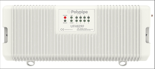 Polypipe 8 Zone RF Wiring Centre - UFH8ZRFW