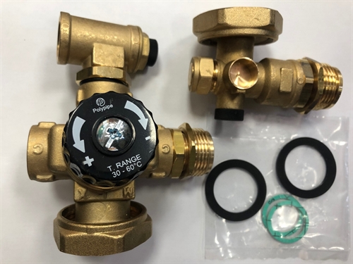 Polypipe Replacement Mixing Valve for PB970035 (Brass Pump Pack) - PB970039