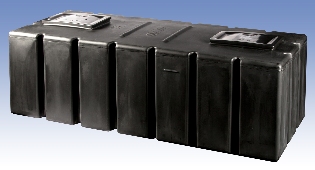 Polytank 100 Gallon / 454 Litre Cold Water Loft Tank, Lid & Jacket (64-26-23) Includes PT2 Fittings Kit
