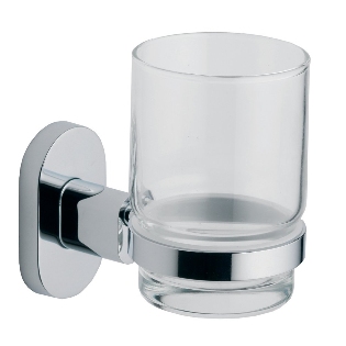Ohio Glass Cup & Holder
