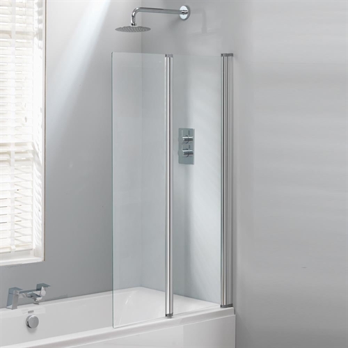 Classic Nouveau 2-Fold Bath Screen - 1400 x 860mm