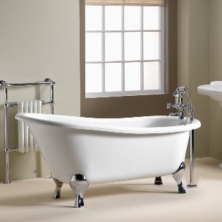 Diana Slipper Freestanding Bath - 1600 x 740mm & 1700 x 750mm
