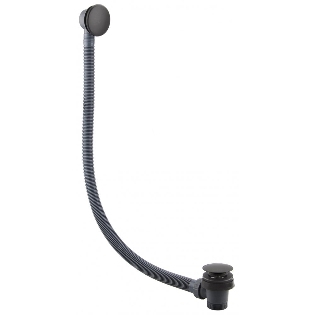 QX Click-Clack Bath Waste - Gunmetal