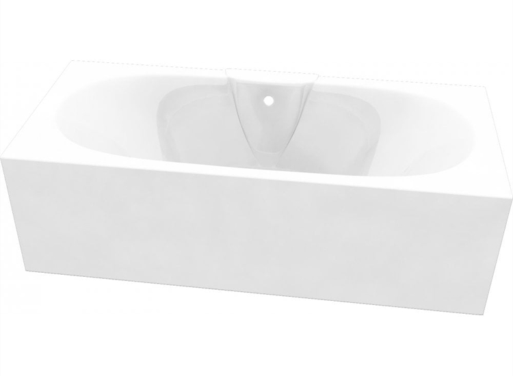 Nebraska Double Ended Bath (Superspec) - 1700 x 750mm & 1800 x 800mm