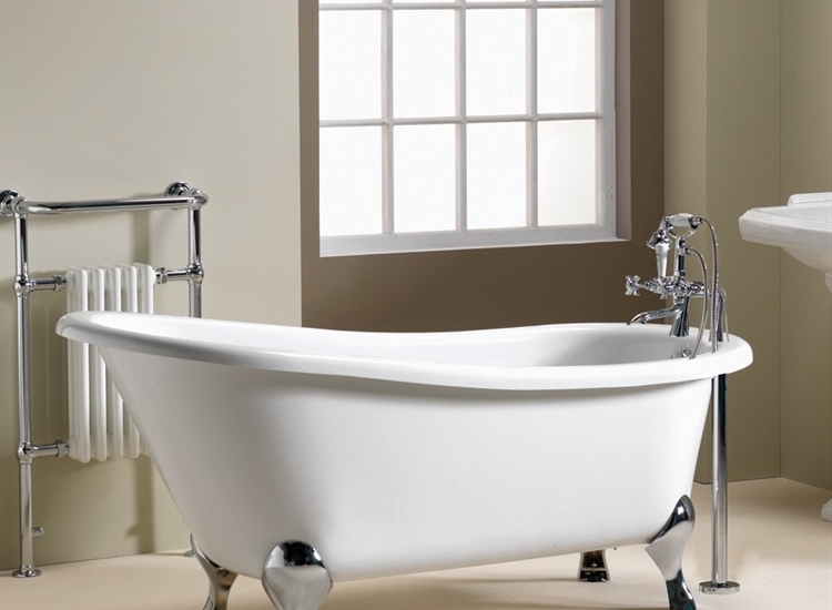 Diana Slipper Freestanding Bath - 1600 x 740mm & 1700 x 750mm