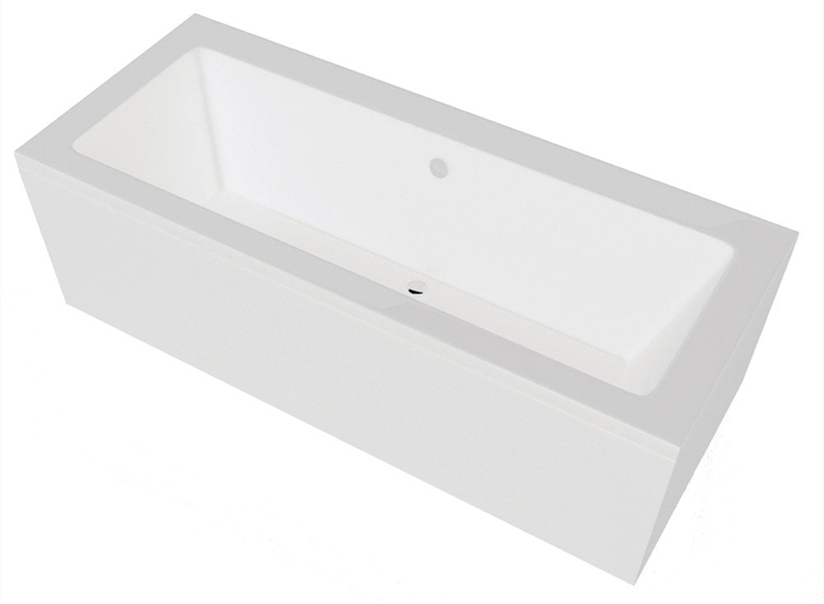 Nevada Bath with Option 1 Whirlpool - 1700 x 800mm & 1800 x 800mm