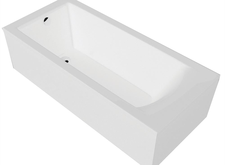 Eden Bath with Option 1 Whirlpool - 1700 x 700mm & 1700 x 800mm