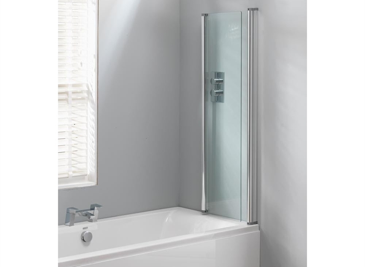 Classic Nouveau 2-Fold Bath Screen - 1400 x 860mm