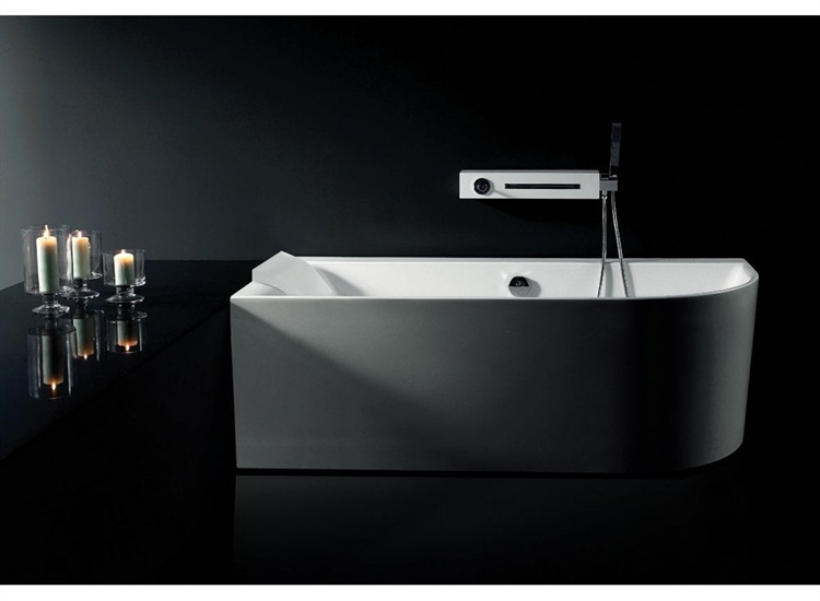 Sofia Freestanding Offset Corner Bath - 1800 x 1200mm