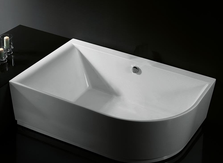 Sofia Freestanding Offset Corner Bath - 1800 x 1200mm