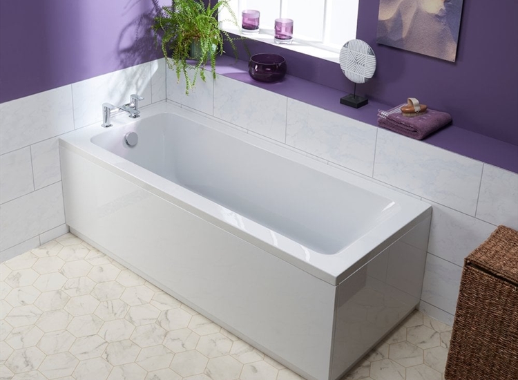 Luxor Single Ended Bath (Standard Spec) - 1700 x 700mm