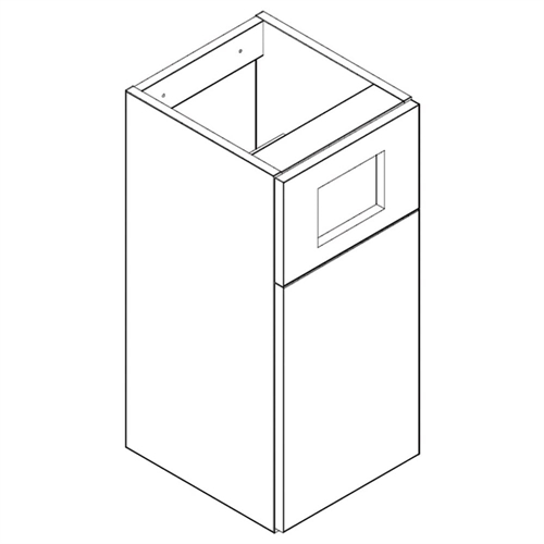 Q-Line 300mm Base Unit including Toilet Roll Holder - 345mm Depth