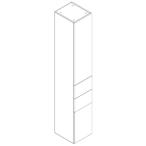 Q-Line 300mm Tall Column - 345mm Depth