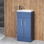 Eden 400mm Base Unit & Basin - Dusty Blue