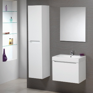 Radius 60 Wall Hung Base & Radius Basin
