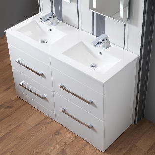 Monica Double 1200mm Base Unit & Double Basin
