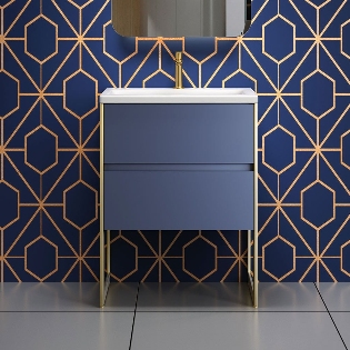 Douro 60 with Basin and Brass Framework