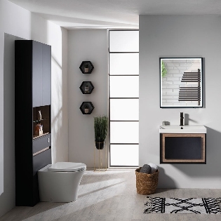 Pisa 60 Wall-Hung Base Unit & Basin
