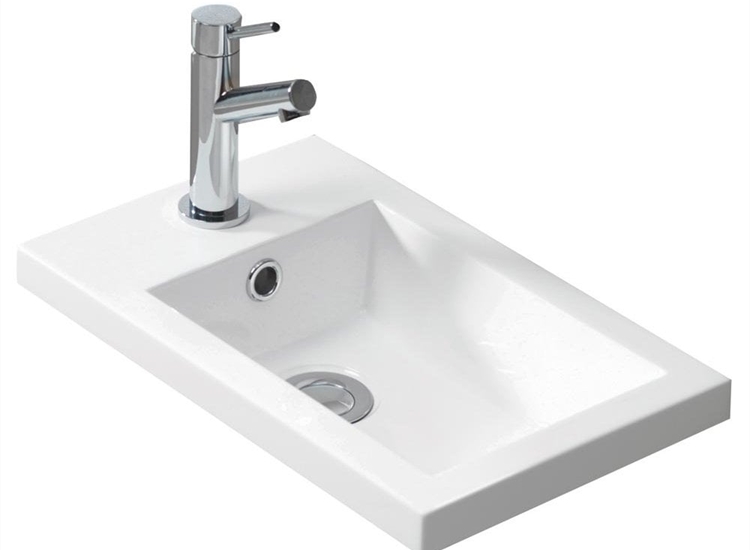 Eden 500 & 600mm Slimline Base Units & Basins - 250mm Depth (can also be used with WC Unit)